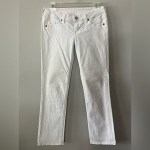 WILLIAM RAST White, Stretch, Low-Rise Pants - SZ 24